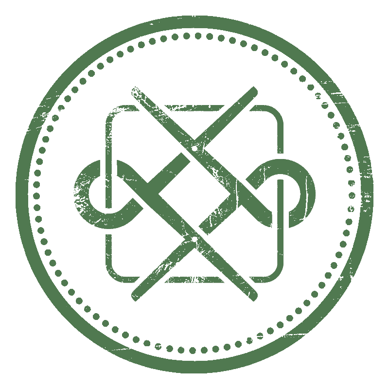 Old-fashioned stamp-style logo for MadMen Haircuts, Manhattan's premier men's hair salon and barber shop, symbolizing classic grooming excellence.